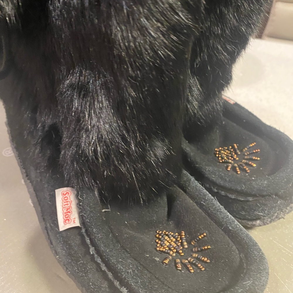 Moccasin boots